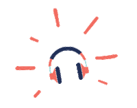 podcast headset Sticker by KASKUS