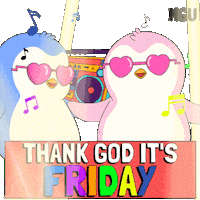 Soul Mate Friday Sticker by Pudgy Penguins