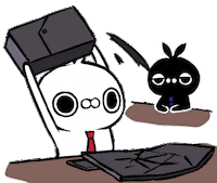 crazyyamirabbit かわいい うさぎ lineスタンプ クレイジー闇うさぎ Sticker