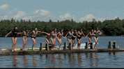 circlecamps swim test circle camps lake jump circle at tapawingo GIF