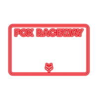 Fox Raceway Sticker by Fox Racing