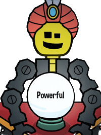 Crystal Ball Smiling Sticker by StikBot