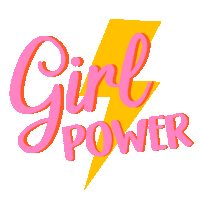 Girl Pink Sticker