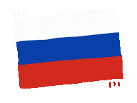 Russia Flag Sticker