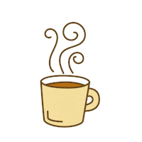 Good Morning Coffee Sticker