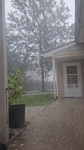 Hail Pings Northern New Jersey Amid Storm Warnings