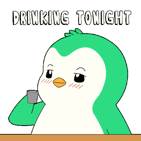 Drunk Black Out Sticker by Abster