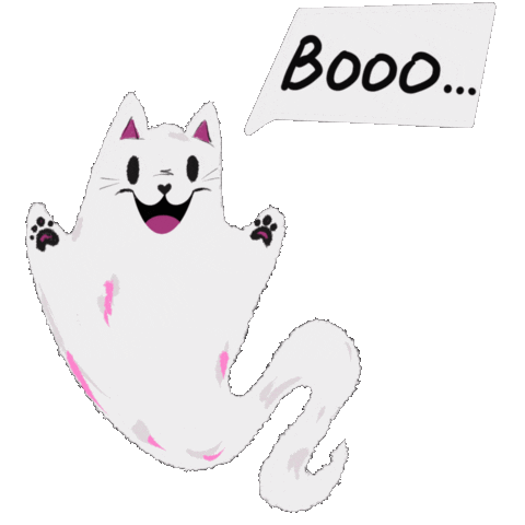 Cat Halloween Sticker