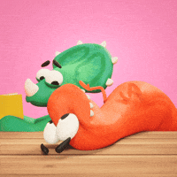 Look At Me Laughing GIF by Claynosaurz