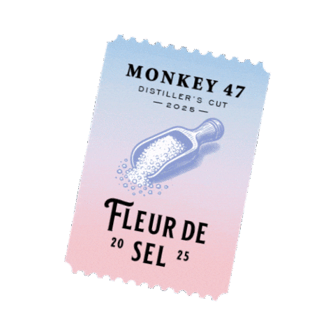Monkey47 Fleurdesel Sticker by Monkey 47 Schwarzwald Gin
