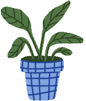 Plant Pot Sticker by gapogg