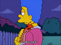 sad marge simpson GIF