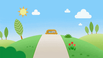 Driving Lets Go GIF by Mother Goose Club