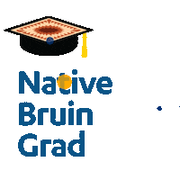 Graduation Grad Sticker by UCLA