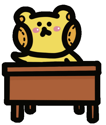 Student Study Sticker by Playbear520_TW