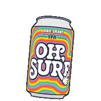 Ipa Lg Sticker by Land-Grant Brewing Company