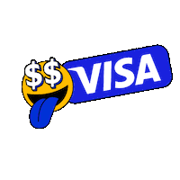 Get Money Paper Sticker by Visa