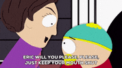 angry eric cartman GIF by South Park 