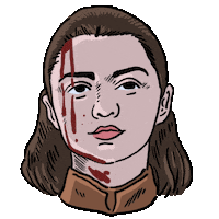 game of thrones hbo Sticker by vienna pitts