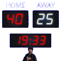 25 Away Sticker