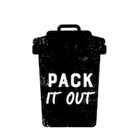 Leave No Trace Adventure Sticker by Visit Montana