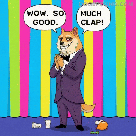 Shiba Inu Wow GIF by Doge Pound