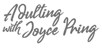 Listen Joyce Pring Sticker by Adulting with Joyce Pring