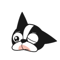Question Mark Puppy Sticker by BBRC Marketing