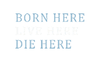 Born Here Live Here Die Here Sticker by Luke Bryan