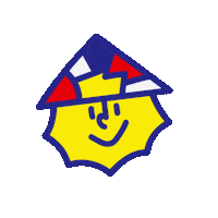 itokin art artist 笑顔 primary colors Sticker