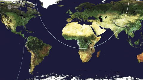 Middle East Lake GIF by European Space Agency - ESA