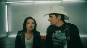 demilovato demi lovato brad paisley without a fight GIF