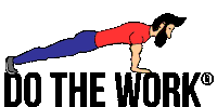 DOTHEWORK dtw do the work dothework do the work coaching Sticker