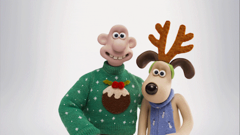 DFSfurniture giphyupload wallace chirstmas wallace and gromit GIF