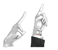 Hand 指 Sticker by mktaxi