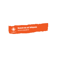 Scout Scoutisme Sticker by EEDF Officiel