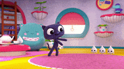 guru studio cat GIF by True and the Rainbow Kingdom