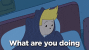 bed wtf GIF by Cartoon Hangover
