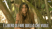 sarah libero GIF by Isola dei Famosi