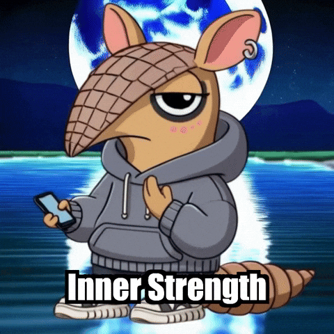 Wisdom Reflection GIF by Chillo Dillo
