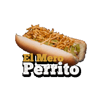 ElMeroPerrito pan hot dogs hotdogs salchicha Sticker