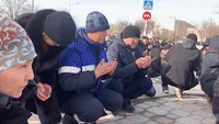 Crowds Gather in Zhanaozen as Kazakh Government Quells Protests