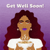 Get Well Soon Soft Smile GIF by World Of Women