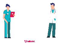 Doctor Corona Sticker by Halodoc
