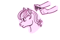Horse Princess Sticker by SparksNBlings