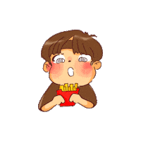 Pumkin Smile Sticker