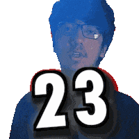 Number 23 Sticker