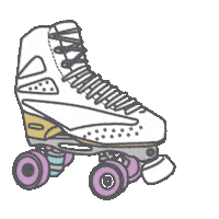 Fly Roller Skate Sticker by RollerDanz