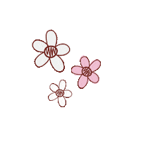 Fashion Flower Sticker
