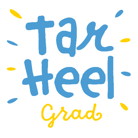 Tar Heels Carolina Sticker by UNC-Chapel Hill